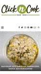 Mobile Screenshot of clickncook.fr